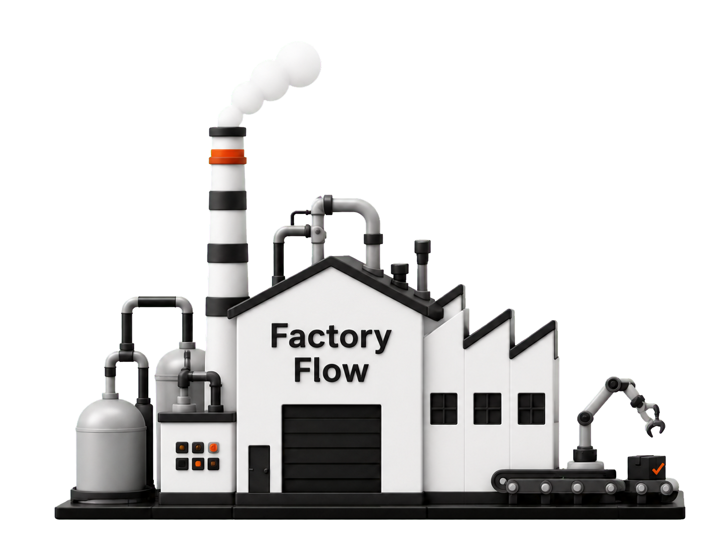 Factory Flow 立體工廠與自動化生產線